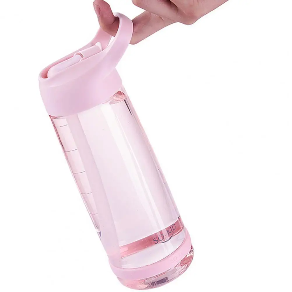

Portable Large Capacity with Handle Outdoor Kettle Sports Drinking Straw Bottle