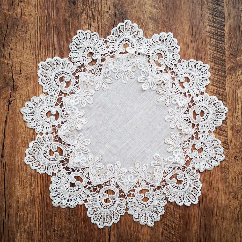 Столовая кружево в японском стиле вышитое украшение для отеля круглый ткань