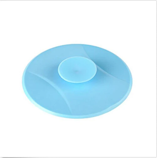 

1PC Drain Plug Circle Silicon Bathroom Leakage-Proof Stopper Sink Water Plug Rubber Bathtub Stopper Random Color