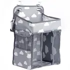 Подвесная сумка для детской кроватки, органайзер для подгузников, мешок для детской кроватки, предметы первой необходимости