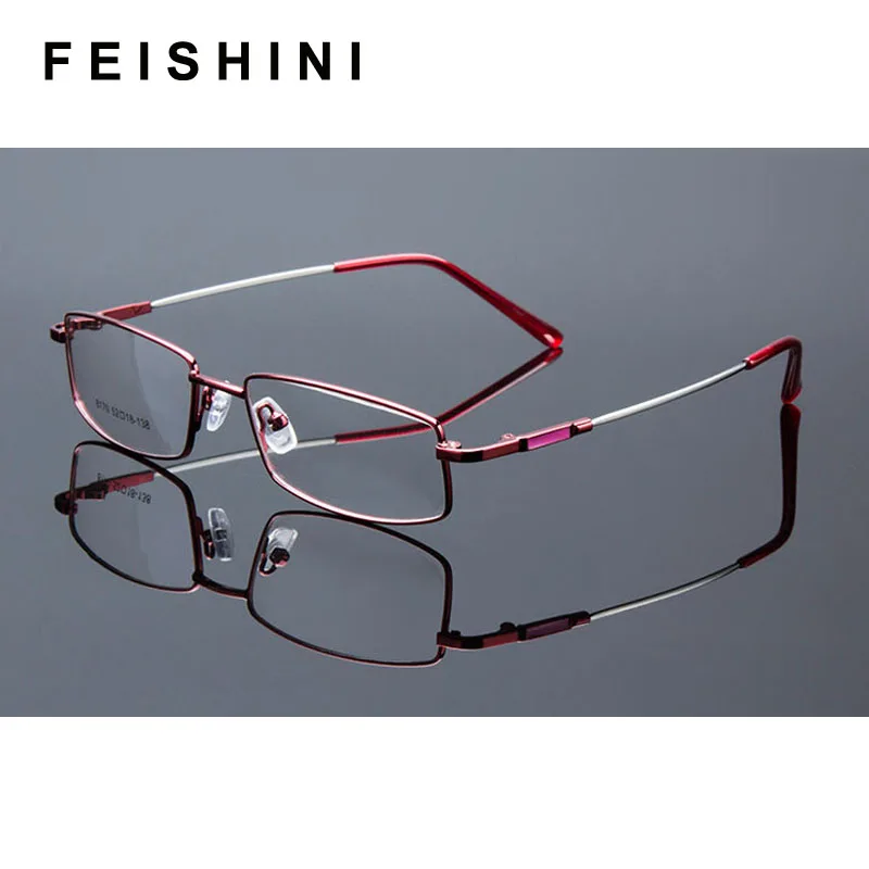 Feishini 2022 стандартная оправа для женских оптических очков мужская мужские