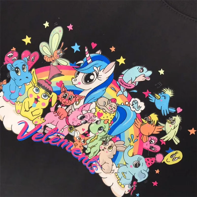 Мужские и женские футболки с вышивкой повседневные Большие оверсайз