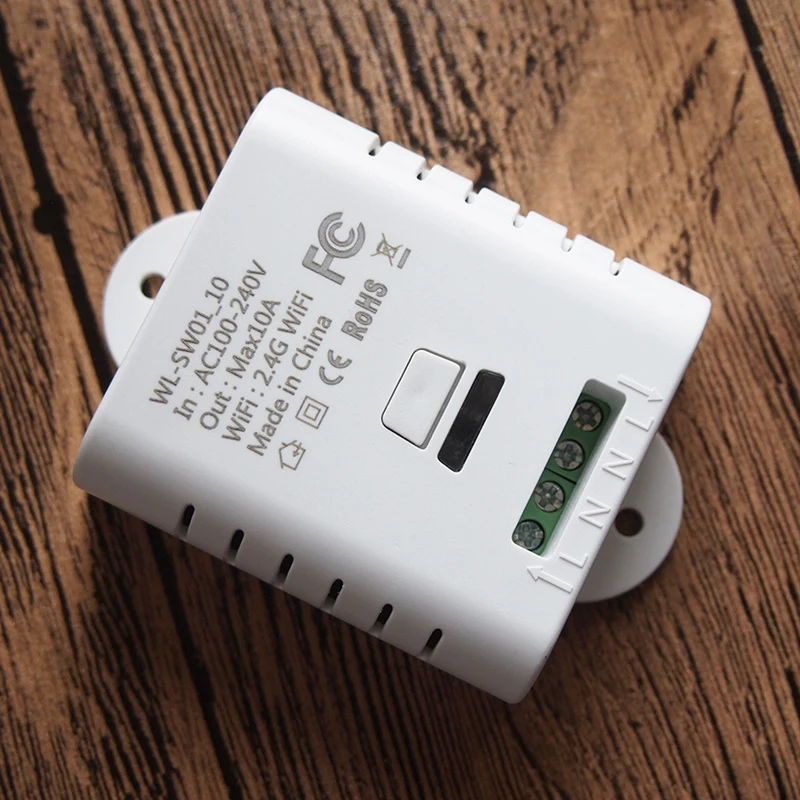 Wifi смарт переключатель реле 10A Tuya Smart Life приложение беспроводной пульт
