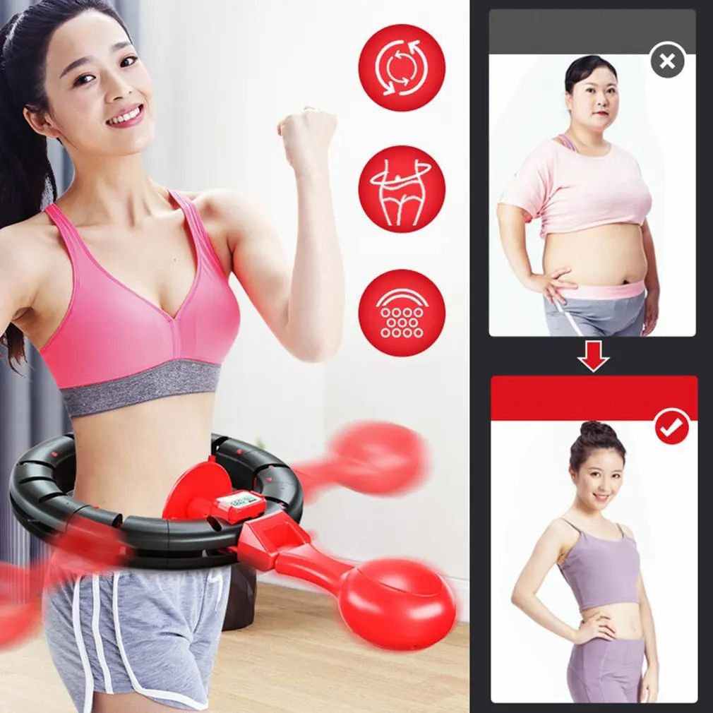 

Intelligence Detachable Rolling Ring Reduce Weight Thin Waist Adjustable Fitness Equipment Reduced Calories