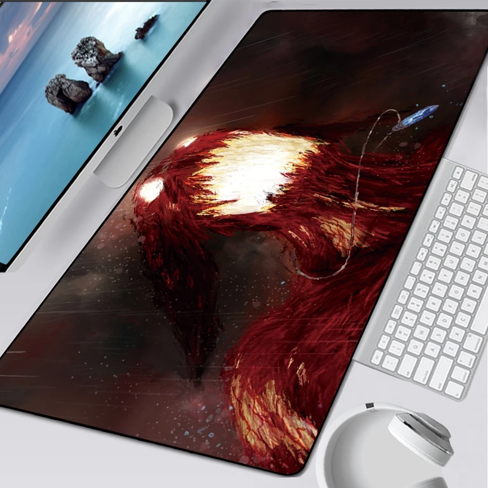 XXL коврик для мыши с рисунком аниме пользовательский игровой большой фиксируемой