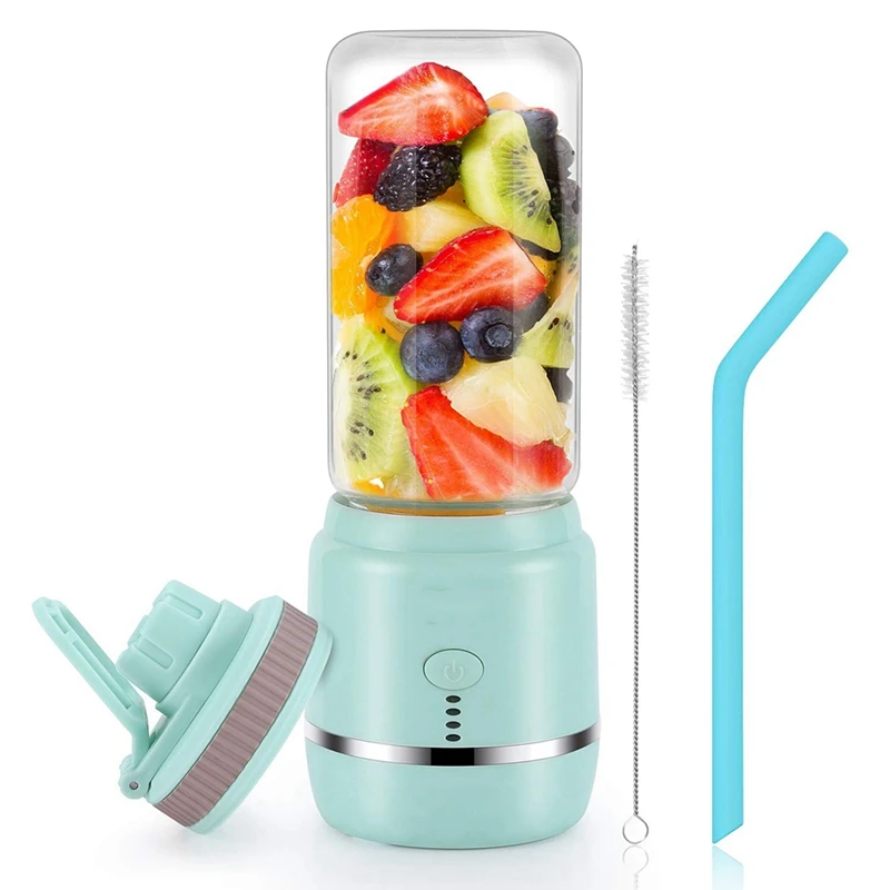 

Portable Personal Blender, USB Rechargeable Wireless Electric Juicer Blender for Fruit Smoothies