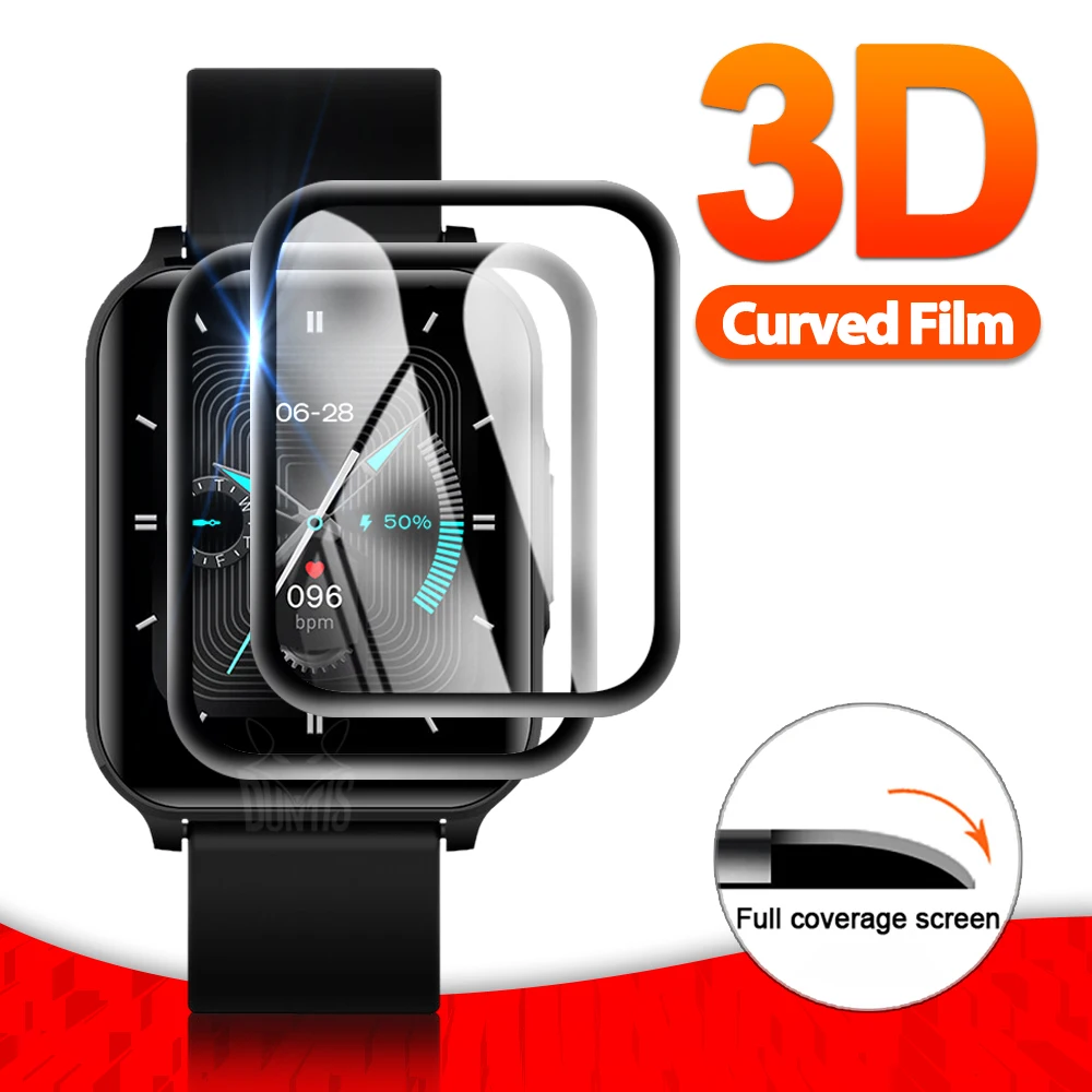 

Защитная 3D пленка для смарт-часов Lenovo S2 Pro, изогнутая, с полным покрытием, устойчивая к царапинам, мягкая защита экрана, аксессуары, не стекло