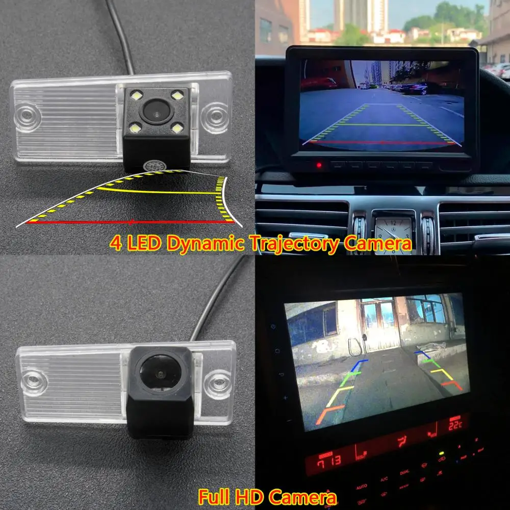 HD динамическая траектория движения заднего вида Камера для кіа Cerato LD седан 2004 2008