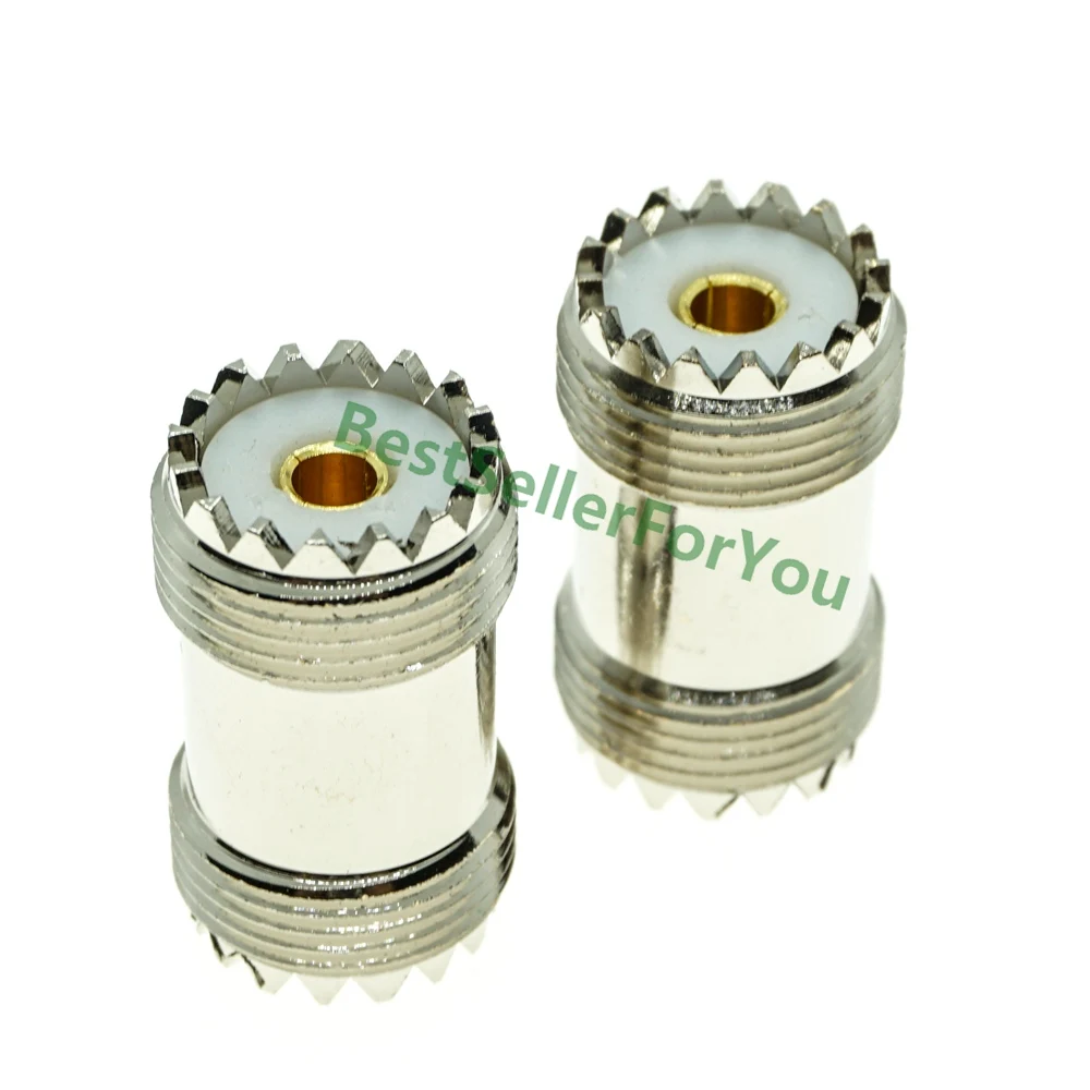 

UHF SO-239 Female SO-239 Jack To UHF SO-239 Female SO239 Lot RF Adapter Connector For PL-259 UHF Male S