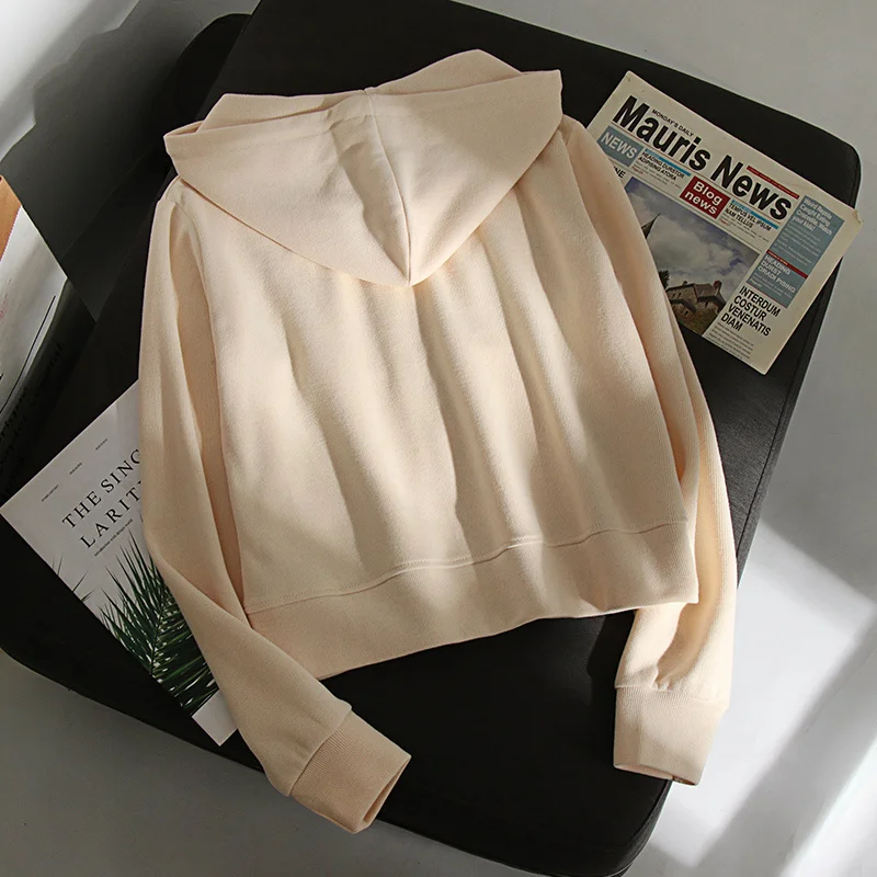 Женский свитер с капюшоном тонкое пальто новинка 2021 свободный дизайнерский