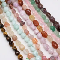 natural semi precious stone beads lapis lazuli crystal agates loose beads for jewelry making diy necklace bracelet accessories