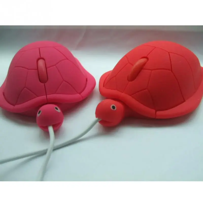 Милая мышь черепаха эргономичная оптическая проводная USB смешная форма