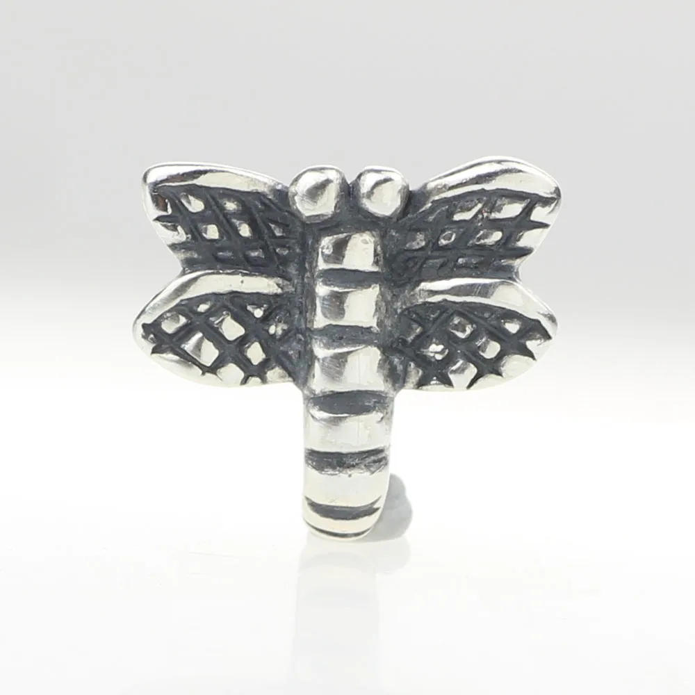 Цепочка из серебра 925 пробы с подвеской в виде стрекозы | Украшения и аксессуары