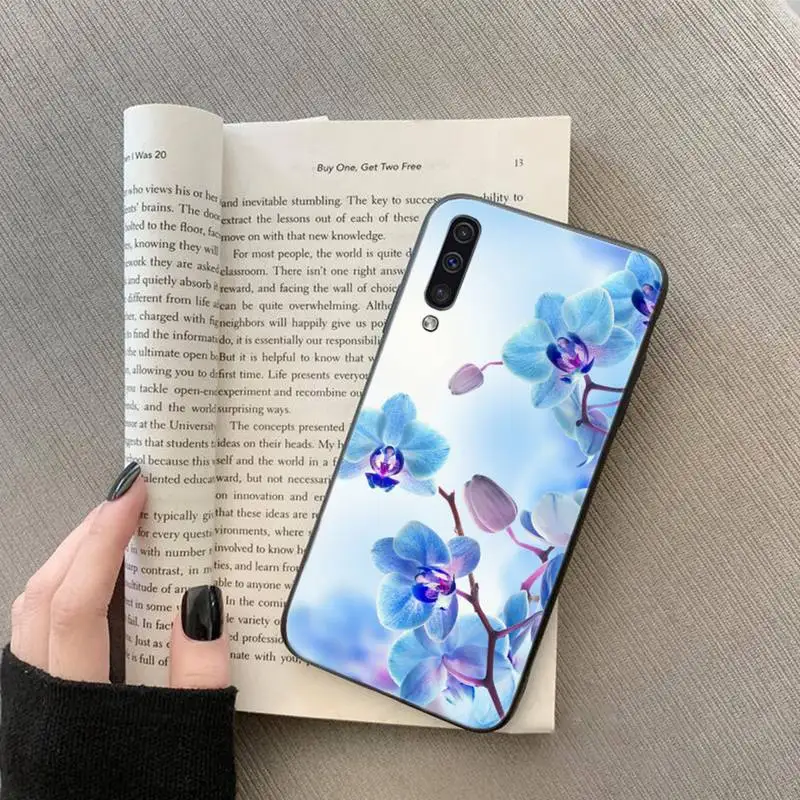 

Orchid Flowers Phone Case For Samsung galaxy S 7 8 9 10 20 edge A 6 10 20 30 50 51 70 note 10 plus