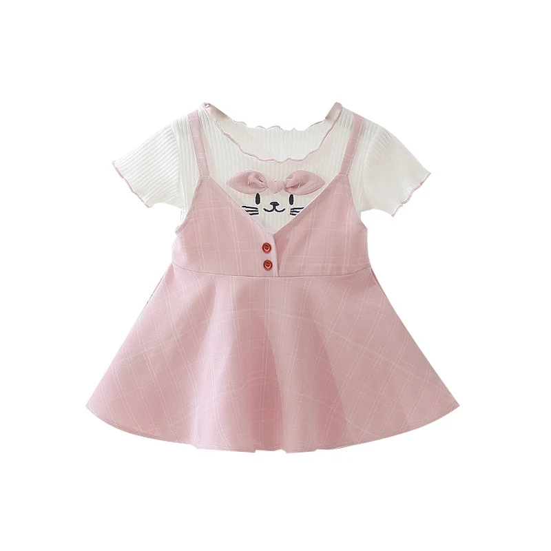 Платье в клетку для маленьких девочек от 0 до 3 лет | Мать и ребенок