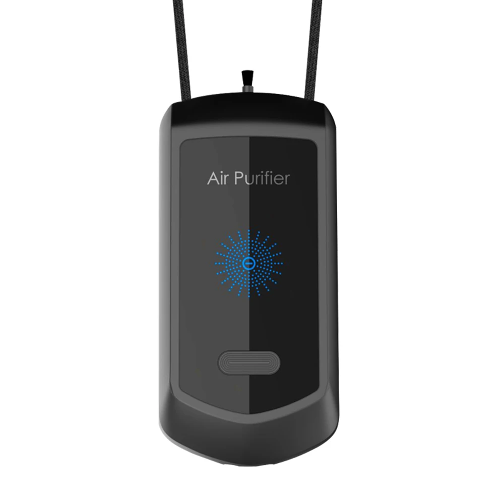 

Портативный персональный подвесной USB-очиститель воздуха с ожерельем с отрицательными ионами освежитель воздуха-без излучения для взрослы...