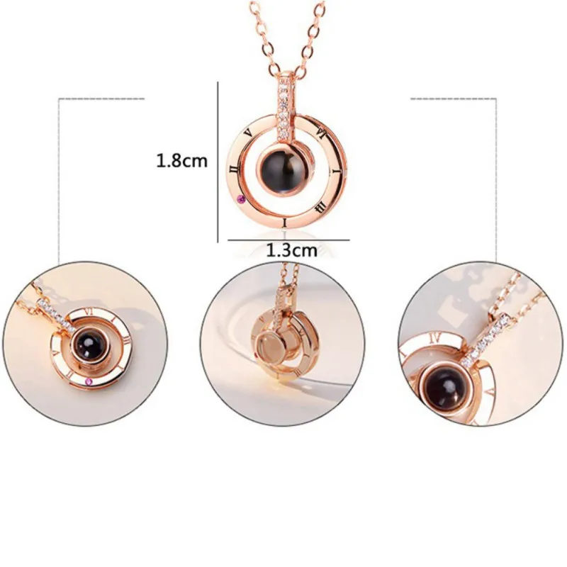 

Women New Style Personality Round Shape All-match Exquisite Letter Carve Alloy Necklace