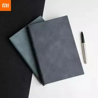 youpin mijia retro business leather notepad business notebook for office 144 pages simple practical notebook