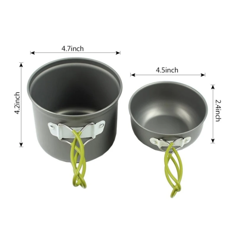 

Outdoor Portable Camping Cookware Set Picnic Cookware