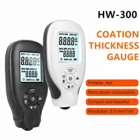 hw 300 coation thickness gauge 0 2000um car paint film thickness tester car coating measuring tools automotive paint dft meter