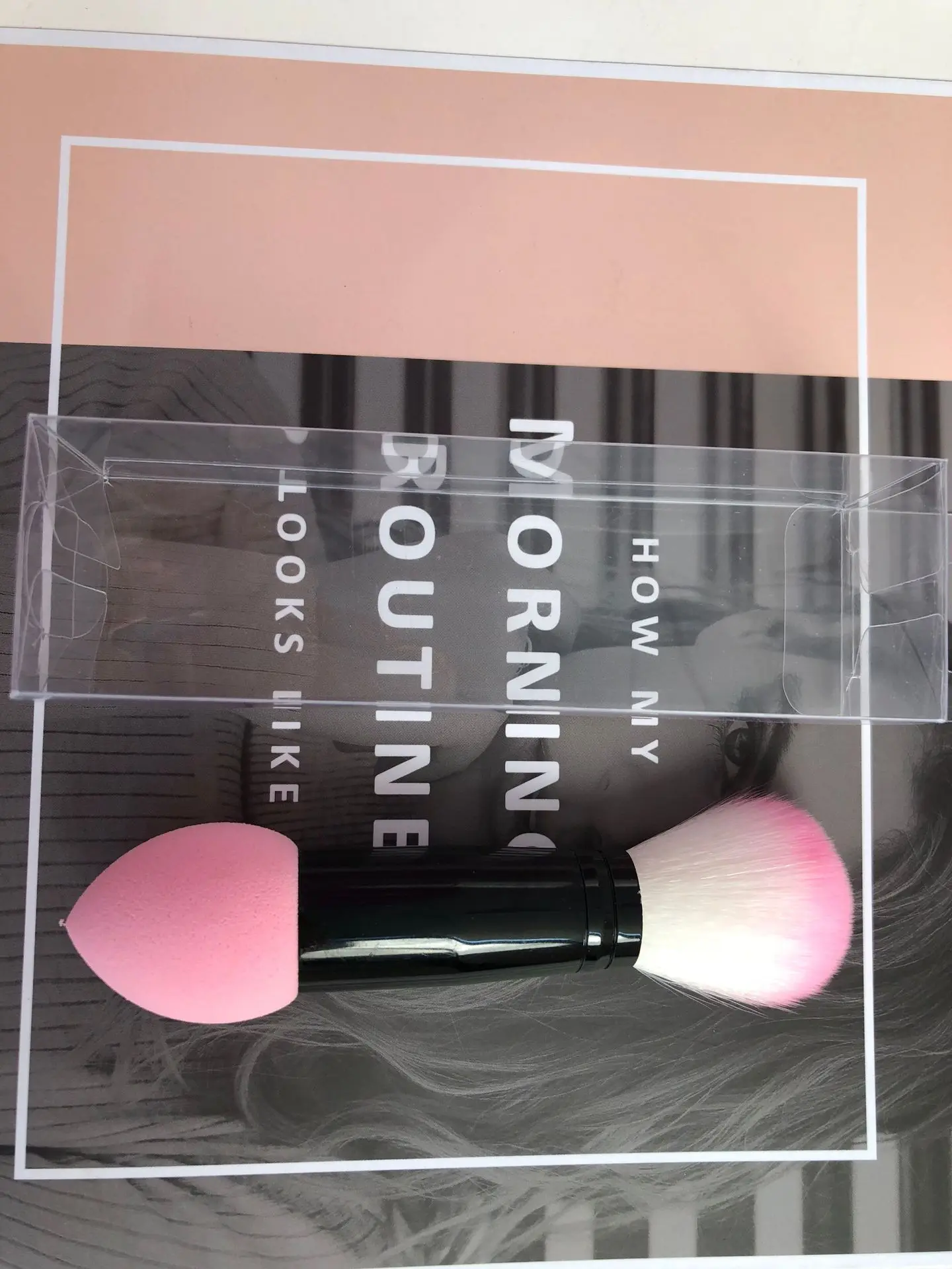 

1PC Double Head Cosmetic Tools Nylon Blush Brush Sponge Bullet Puff Pen Lady Fashion Beauty Tools Makeup Brush