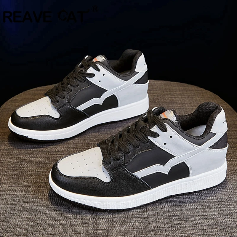 

REAVE CAT Little white Shoes women Autumn and winter New Inner increase Women's shoes All-match Casual Sports Shoes women A4553