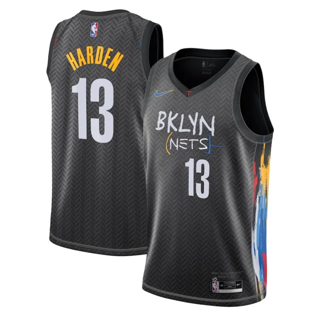 

NBA Brooklyn Nets Statement Swingman Jersey - James Harden - Mens black 13#