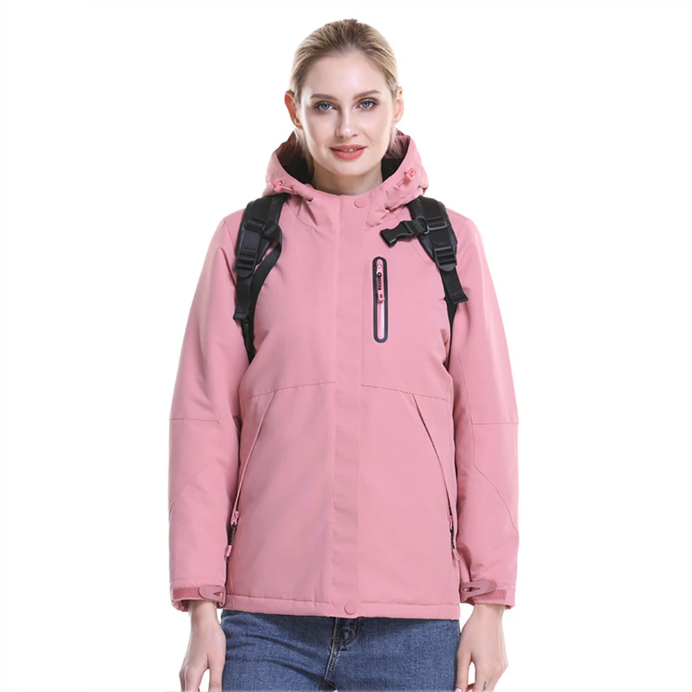 Пара велосипедная куртка 2019 зимняя мужская женская USB Инфракрасная