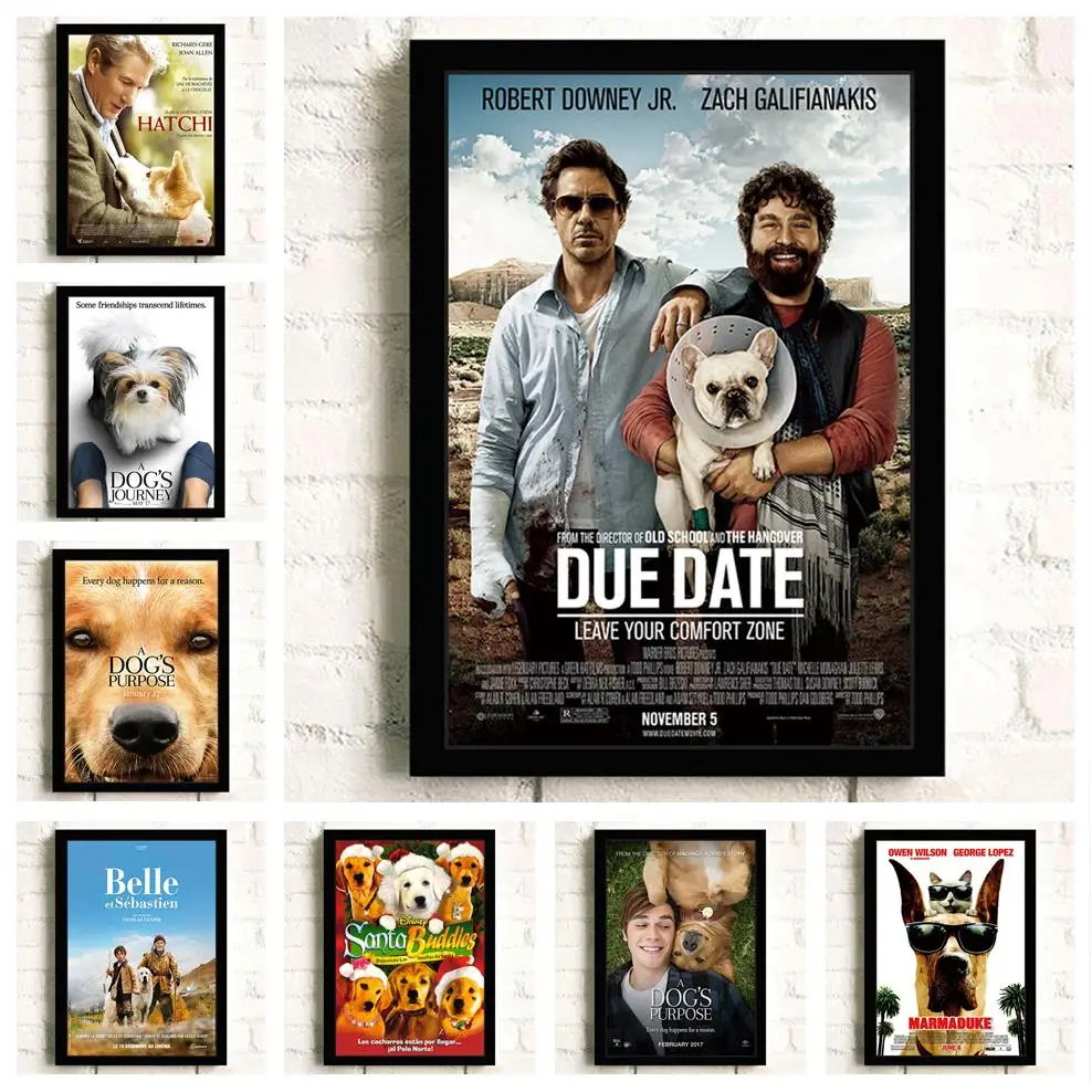 

Hachi: a Dog Tale Tv Movie Quality Wall Art Home Decor Canvas Painting Art Nordic Decoration Hotel Bar Cafe Living Room Poster