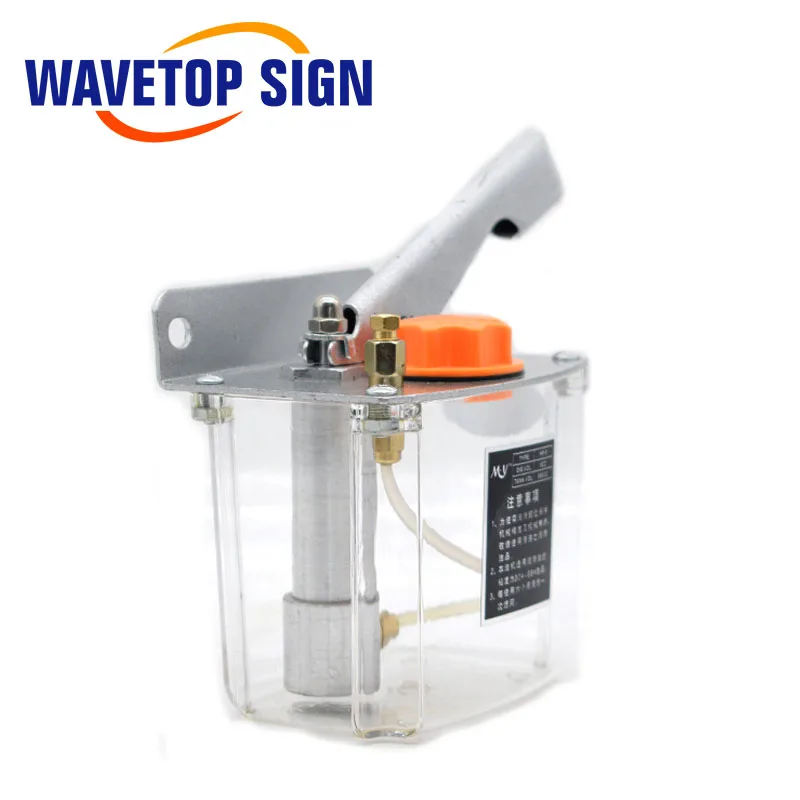 

WaveTopSign Injection Molding Machine CNC Machine Tool Lathe Hand Pressure Manual Lubrication Pump HP-5 Oiler Oiler Pump