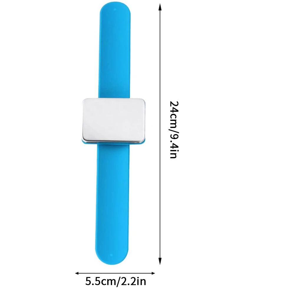 

Pins Sewing Accessories Magnetic Sewing Tools Safety Pin Cushion Pin Storage Wrist Band Arm Pin Holder Costuras Accesorios