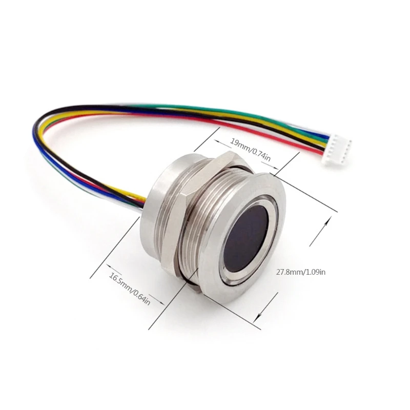 

K202+R503 DC12V Low Power Consumption Ring Indicator Light Capacitive Fingerprint Access Control Board
