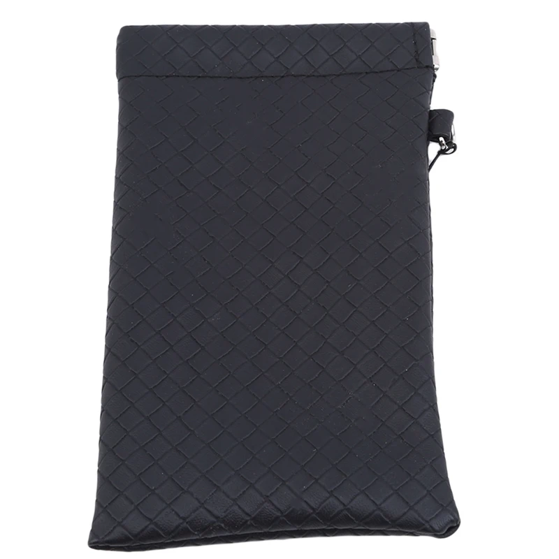 Портативный Чехол для очков из искусственной кожи мужчин и женщин