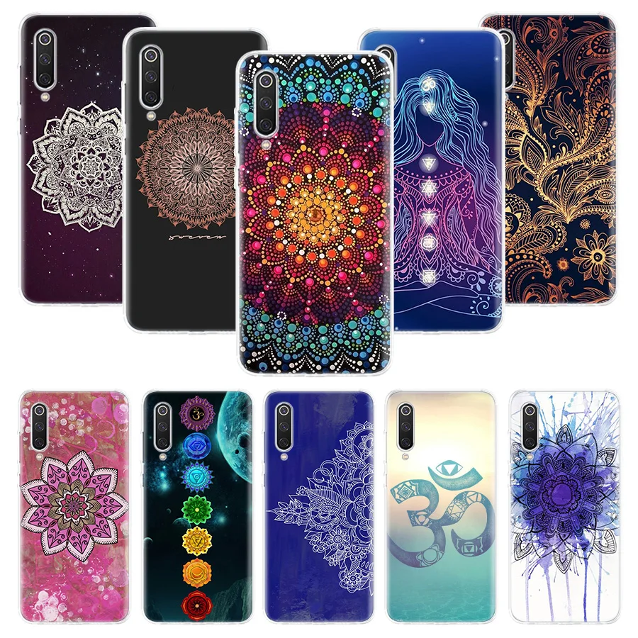 Чехол мандалы для Xiaomi Redmi Note 10 9 9S 8 7 6 8T 8A 7A 6A S2 K30 K20 MI CC9 F1 Lite Pro Мягкий ТПУ чехол