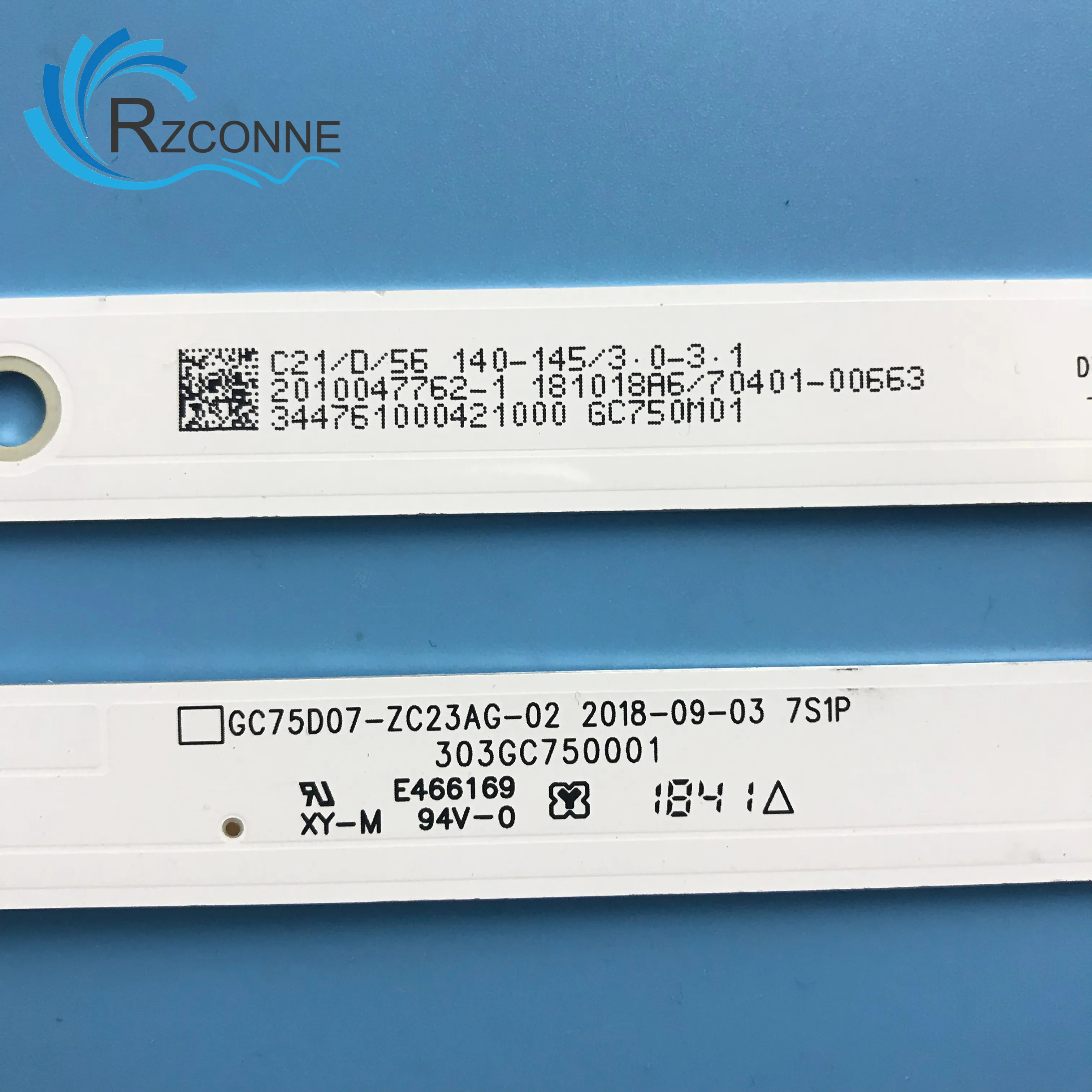Светодиодная лента с подсветкой 9 ламп для телевизоров MI 75 &quotGC75D07-ZC23AG-02 GC75D07-ZC23AG-01