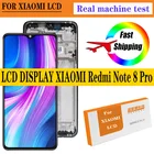 Дисплей 6,53 ''для Xiaomi Redmi Note 8 Pro, ЖК-дисплей с сенсорным дигитайзером для Redmi Note8 Pro, запасные части, дисплей