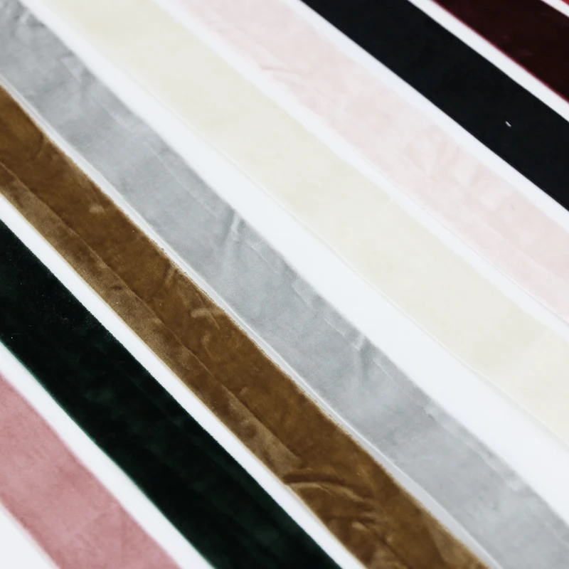 Гибкая односторонняя флокирующая лента 10 мм и 25 для рукоделия материал банта