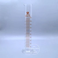 1pc 500ml laboratory scaled measuring cylinder graduated glass measurement container lab supplies