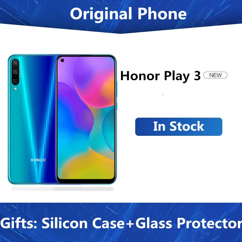 Сотовый телефон Honor Play 3 Восьмиядерный процессор Kirin 710F на базе Android 9 0 экран 6 39