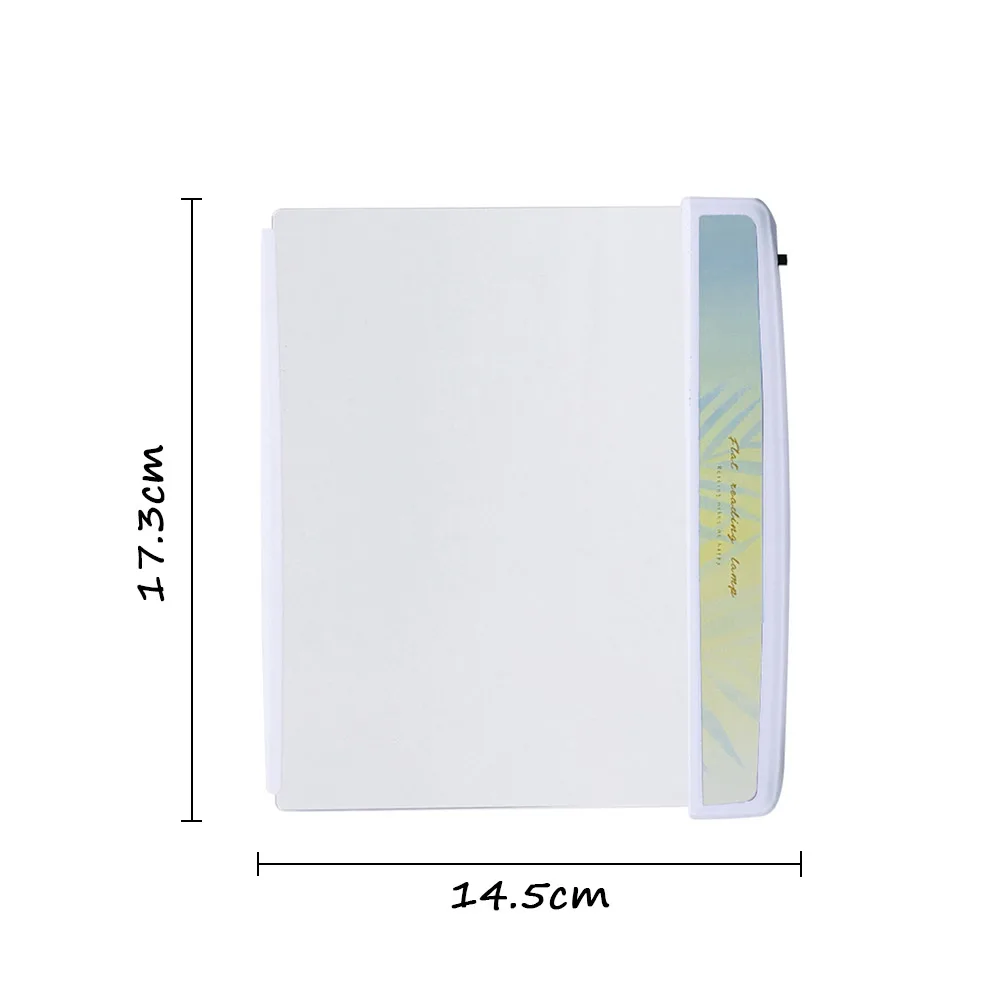

Creative Flat Plate LED Book Light Reading Night Light Portable Travel dormitory Led Desk Lamp Eye Protect for Home Bedroom