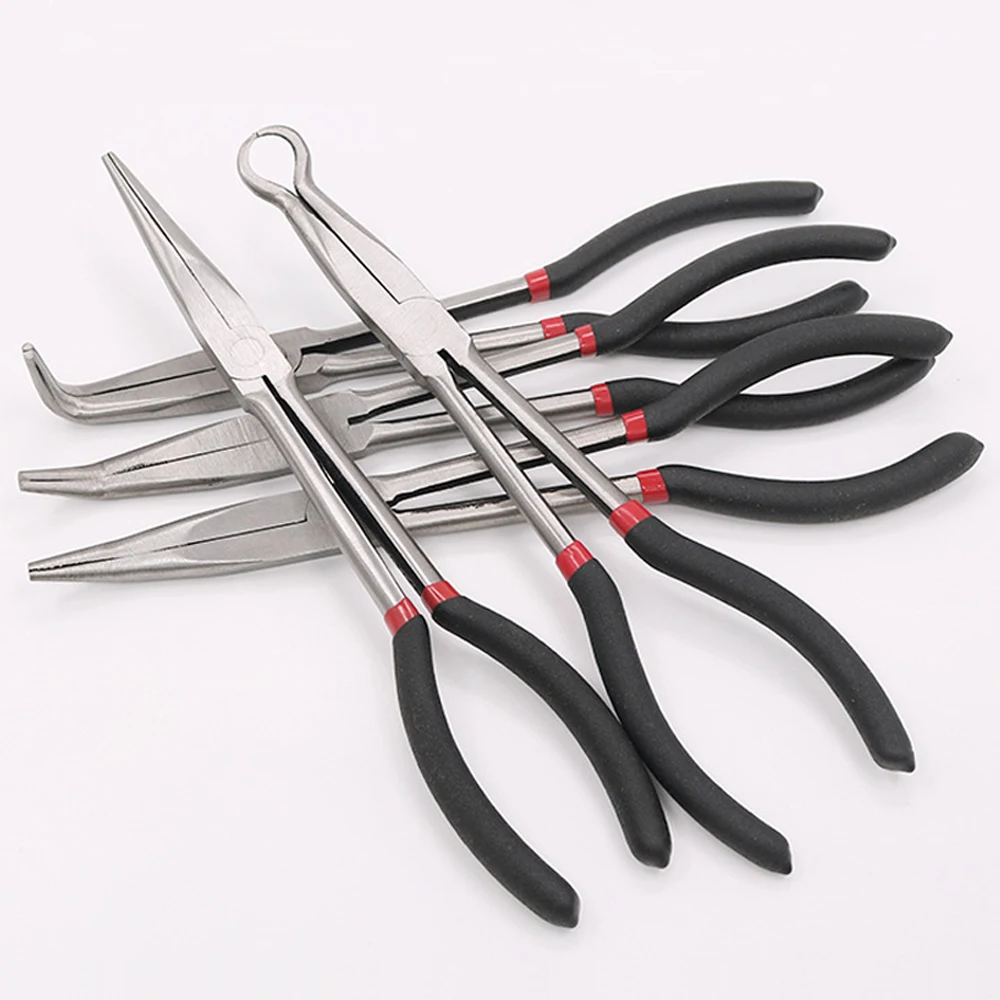 Многофункциональный механический ручной инструмент Длинные плоскогубцы прямые