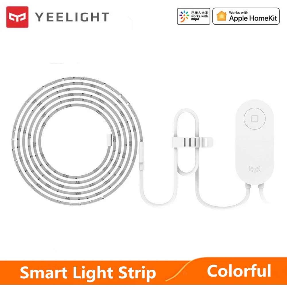 Умная Светодиодная лента Yeelight Aurora 1S 2 м RGB цветная Wi Fi дистанционное управление