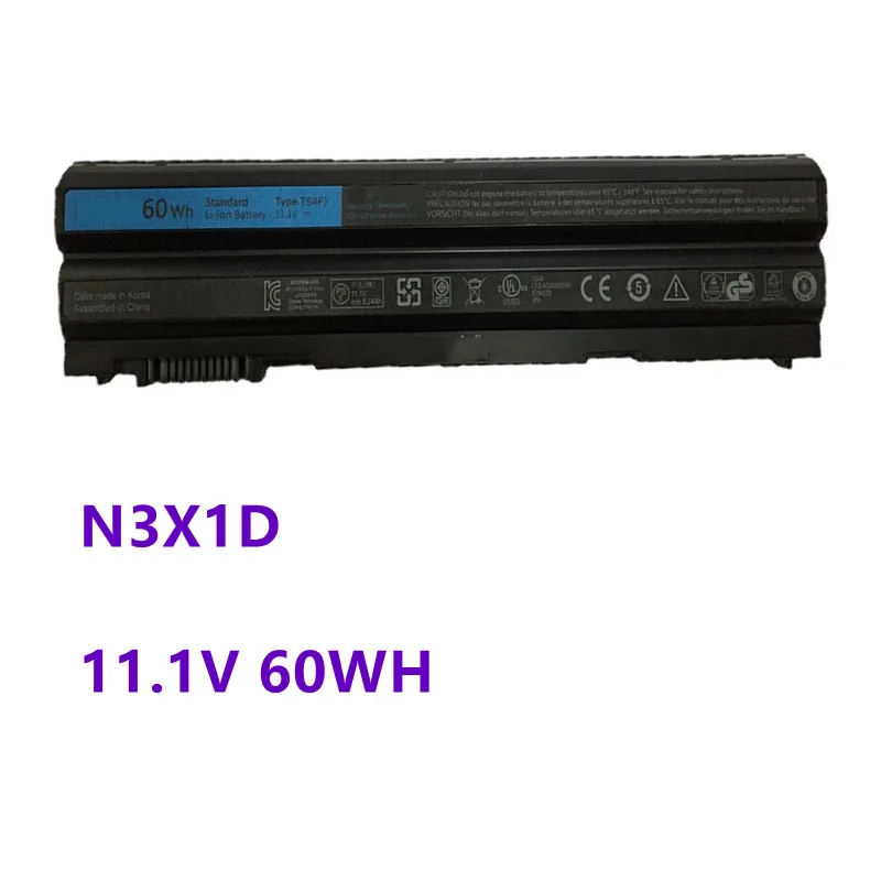 Новый аккумулятор E6420 для ноутбука Dell Latitude N3X1D E6430 E6520 E6530 E5420 E5430 E5520 E5530 T54FJ 11 1 В 60 Втч
