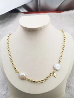 new shell fashion goddess luxury women gold color necklace luxe jewelry steel girl hot