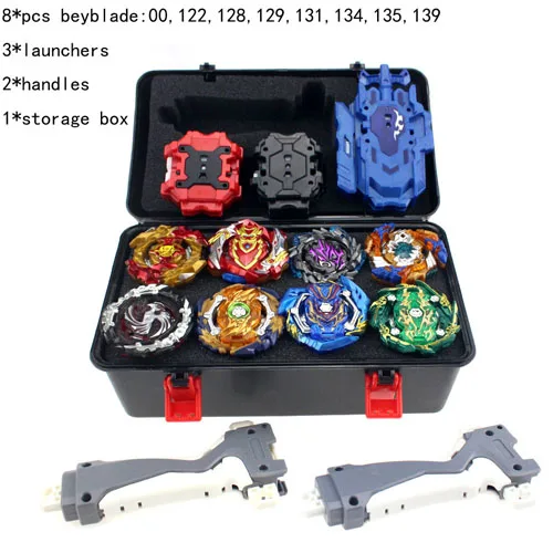 Combination A3 Toupie Beyblade Arena Металл Fusion Avec Lanceur Bayblade Beyblade Burst с пусковым устройством дети Bey Blade лезвия игрушки для детей - Color: Combination A3