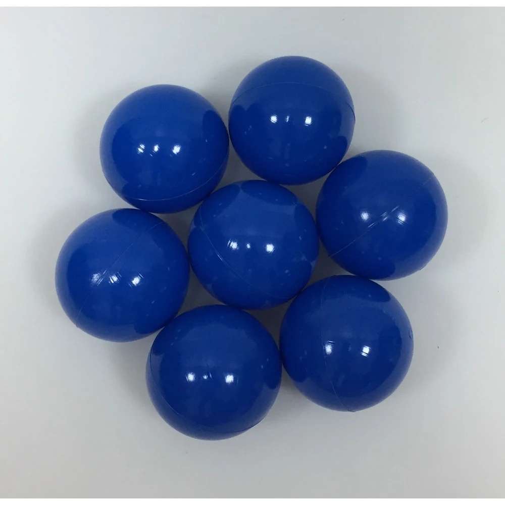 Шарики для бассейна 7 см 50 штук синие|Сухие бассейны с шариками| |