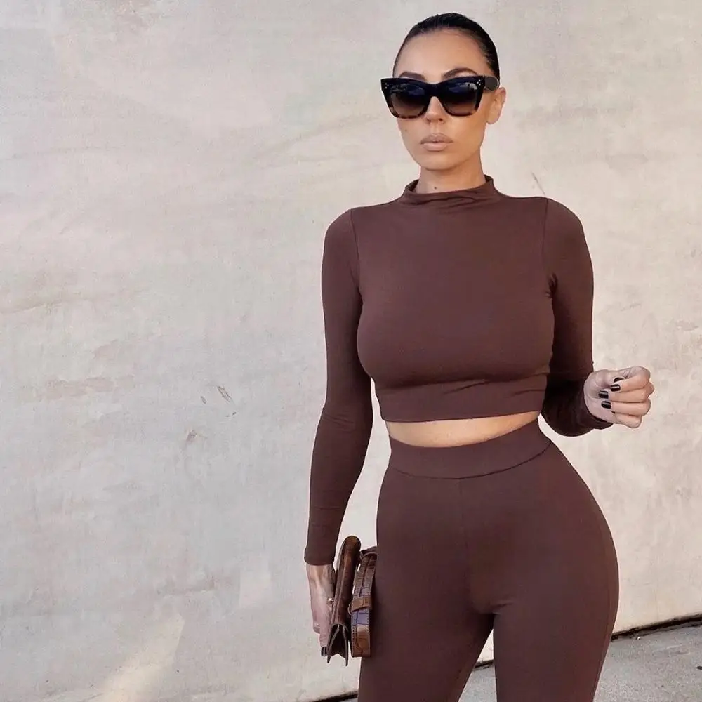 Женский бесшовный комплект из двух предметов спортивный костюм одежда для