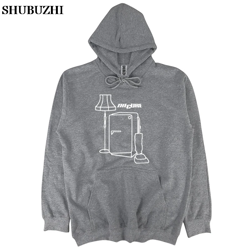

Hooides Mens Thick Winter Sweatshirts The Cure hoody three imaginary boys Robert Smith early years Mens Hip Hop Streetwear