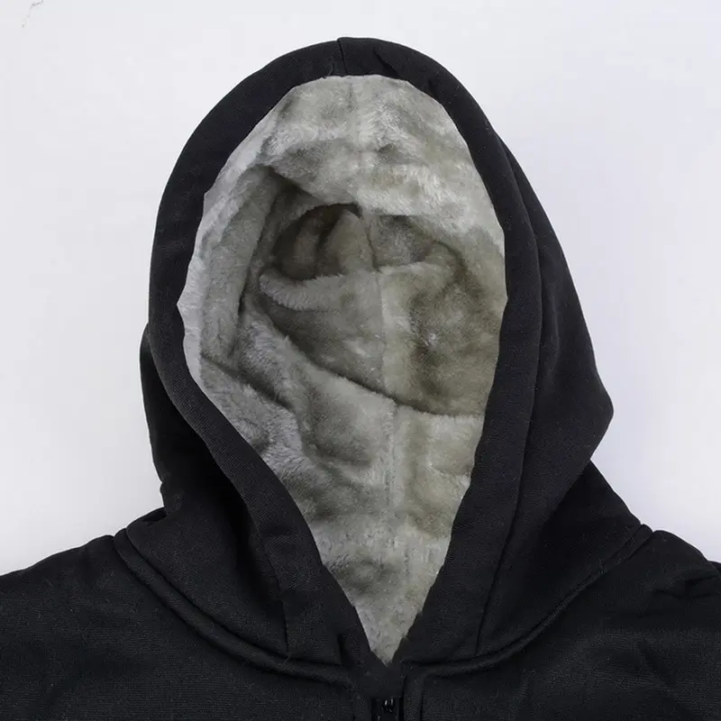 

Vogue Autumn Winter Men Tracksuits Sets Plus Size 2 Pcs Fashion Thick Hoodies Sweatshirt Jackets Suit Sets VogueTrack Suit