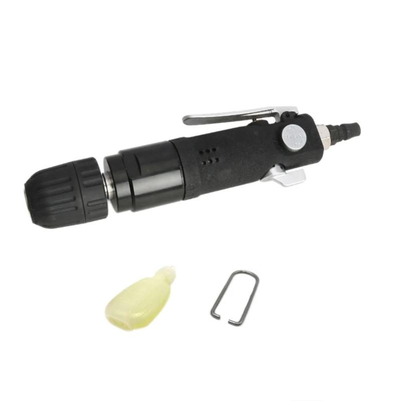 

3/8" 1/2" Straight Shank Pneumatic Air Drill Gun High/Medium/Low Speed Grinder Engraving Polishing Machine Professional Tool